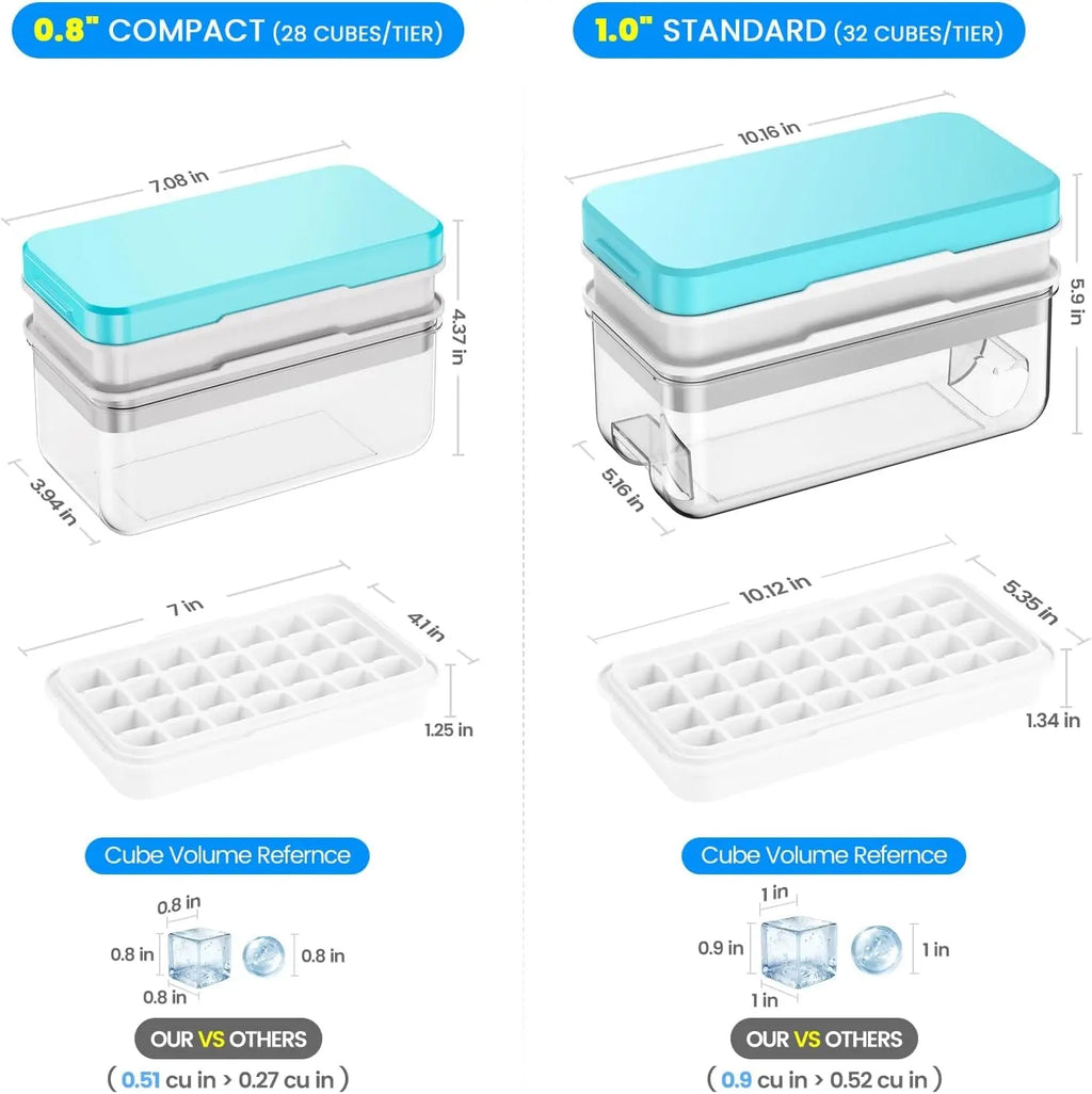 Flycity Ice Cube Tray Set