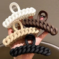 Korean Acrylic Matte Hair Claw