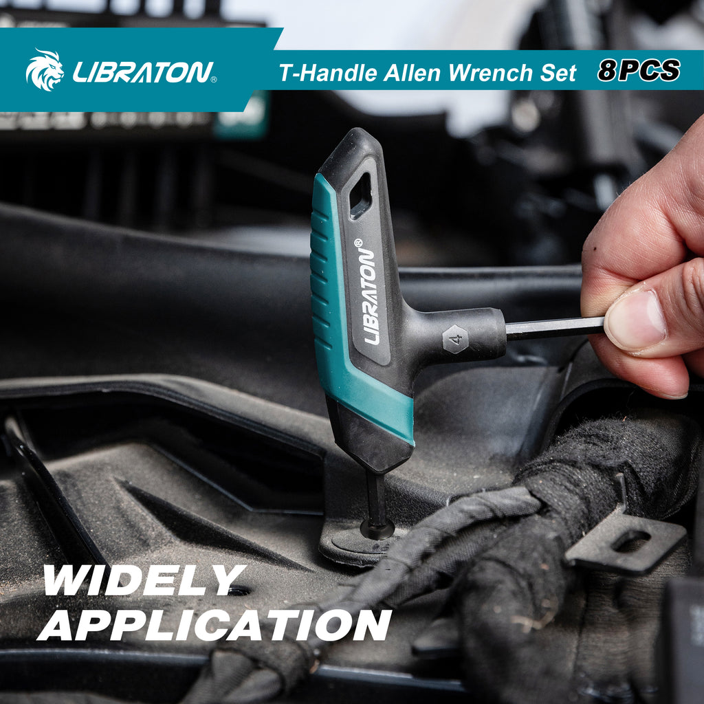 Metric Hex Key T-Handle Set