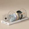 Adjustable Pan Lid Organizer