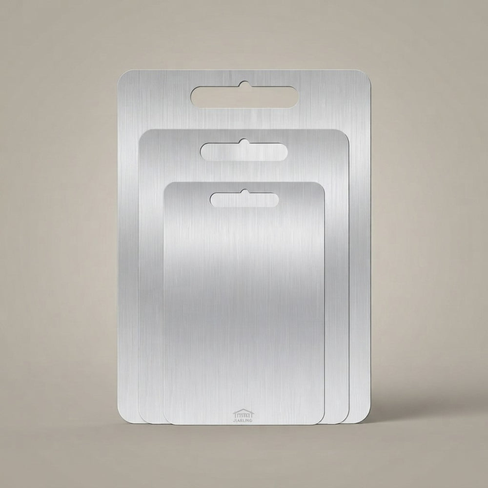 Stainless Steel Cutting Board Set