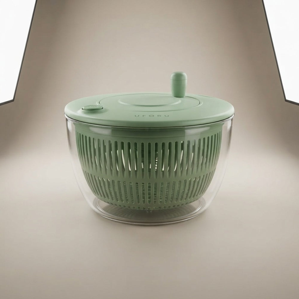 Rotating Salad Spinner & Slicer Set