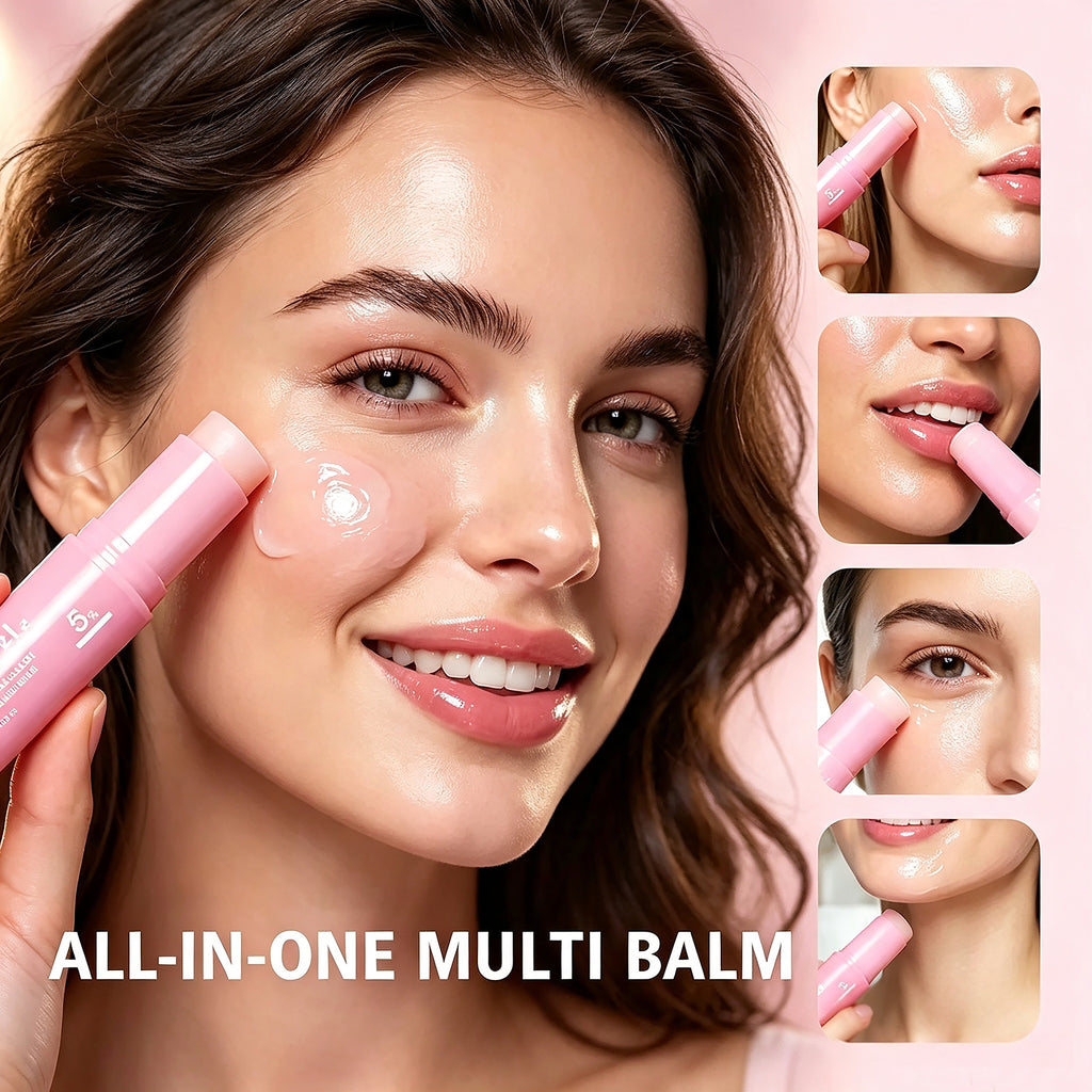 PDRN Pink Collagen Volume Multi Balm Stick – K-Beauty Glow