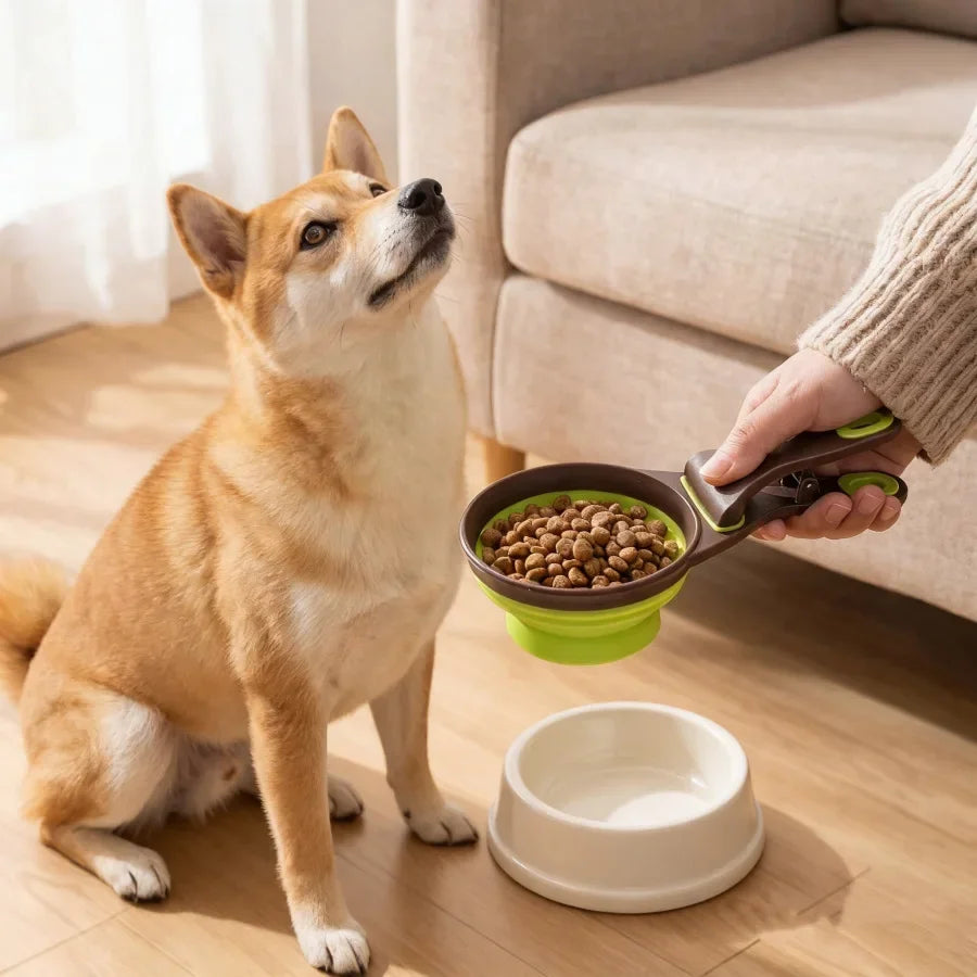 Silicone Pet Food Scoop Bag Clip