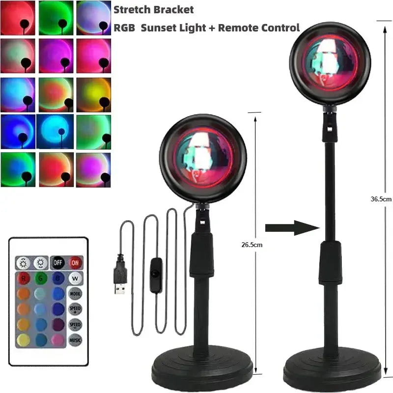 Sunset Projection Atmosphere Lamp — image 2