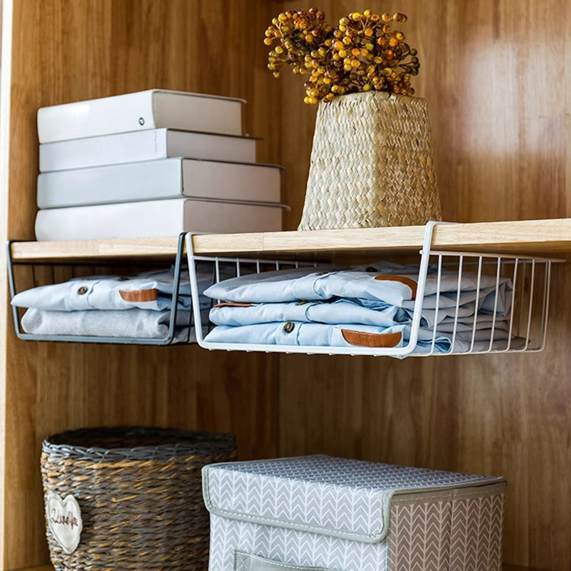 Under-Shelf Hanging Storage Basket